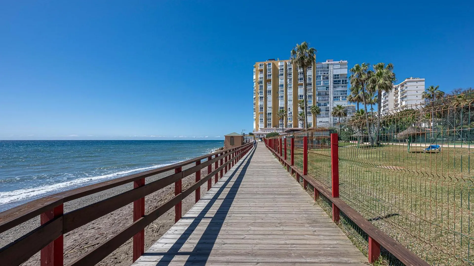 公寓 Fancy Studio Direct Access To Sea✺Parking✺Pool 米哈斯 西班牙